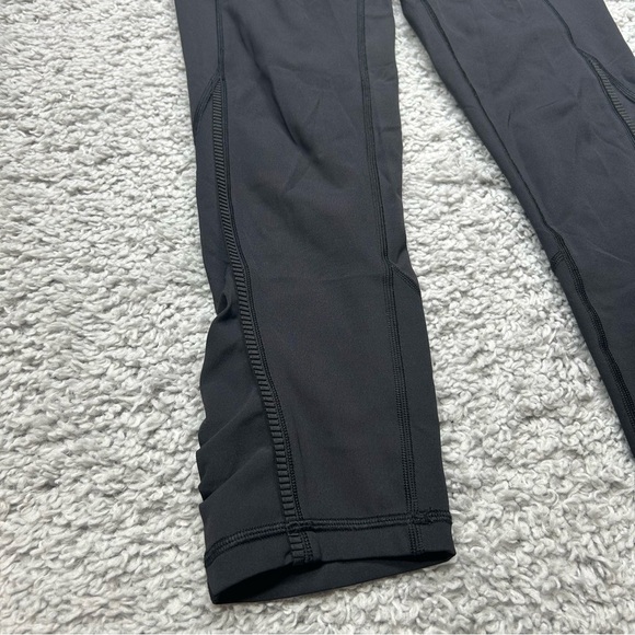 Lululemon Leggings Womens 4 Wunder Under Crop Hi Rise Classic Activewear Fitness - Picture 2 of 8